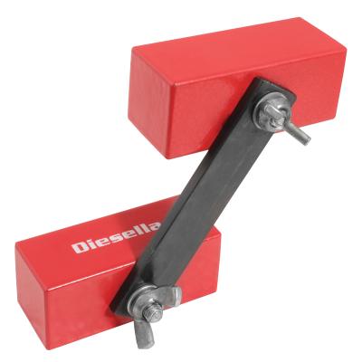 Magnet blok m/2 dobb. magneter 60x25x25 mm (118N)